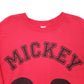 Mens Red Disney Mickey Mouse Crewneck Jumper