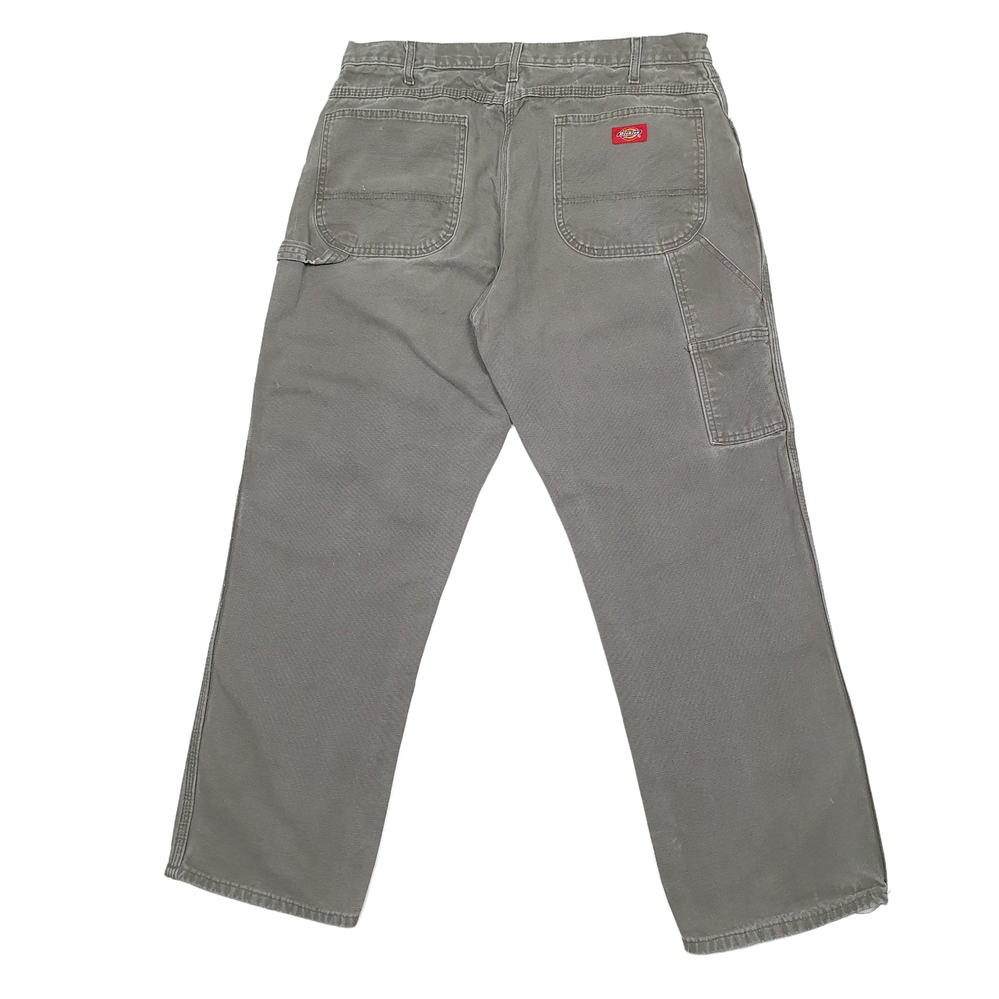 Mens Grey Dickies  Carpenter Trousers