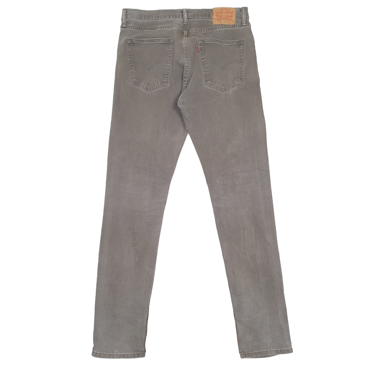 Levis 512 Slim Fit Jeans W34 L32 Grey