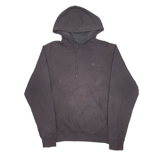 Mens Black Champion  Hoodie Jumper