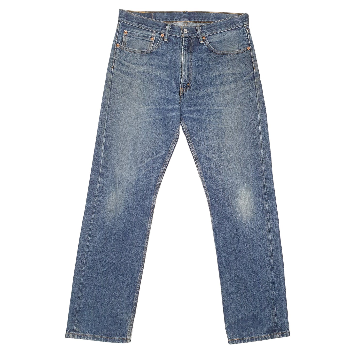 Mens Blue Levis  505 JeansW34 L32