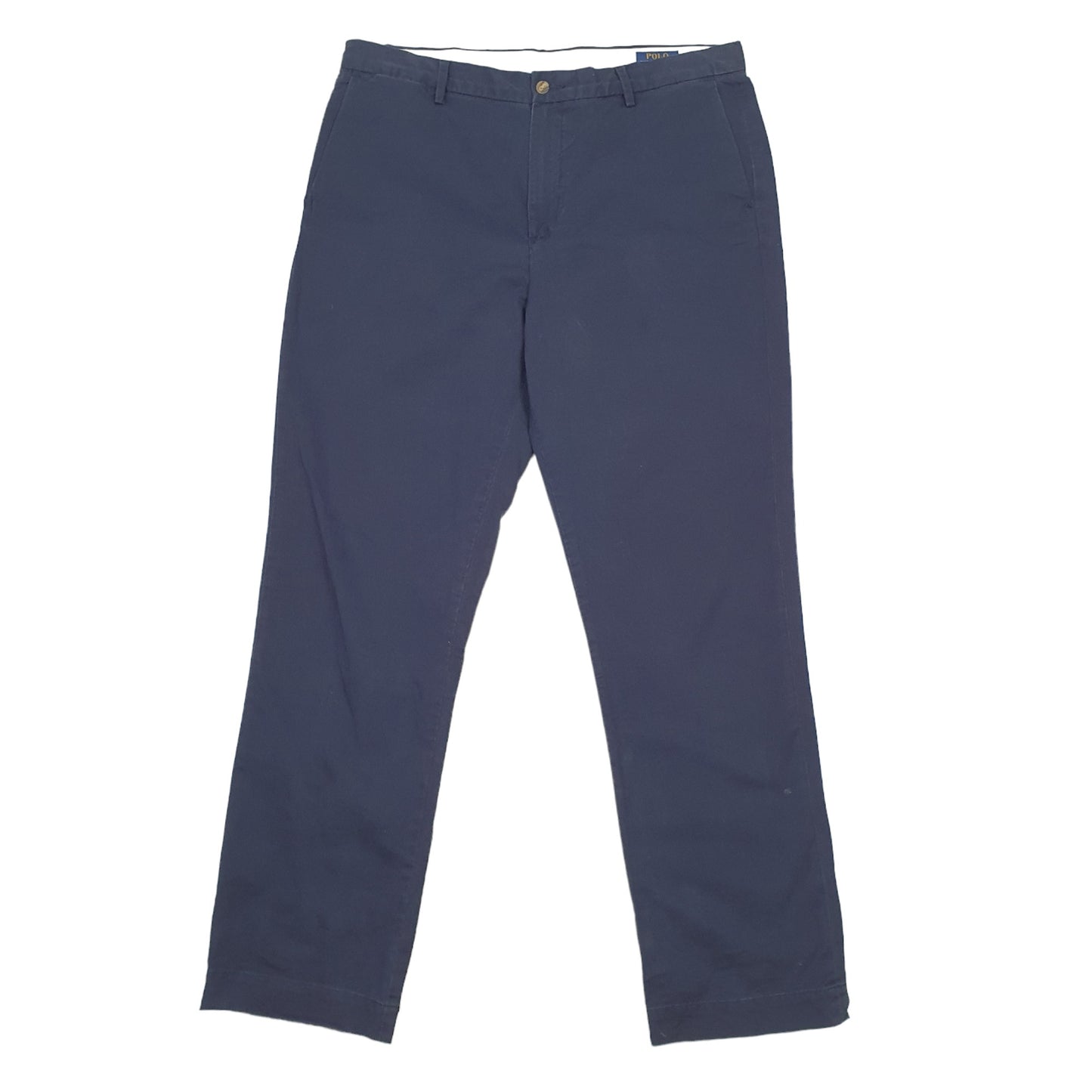 Mens Polo Ralph Lauren Blue Chino Trousers W37 L32 Blue