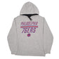 Mens Grey NBA Philadelphia 76ers Basketball Hoodie Jumper