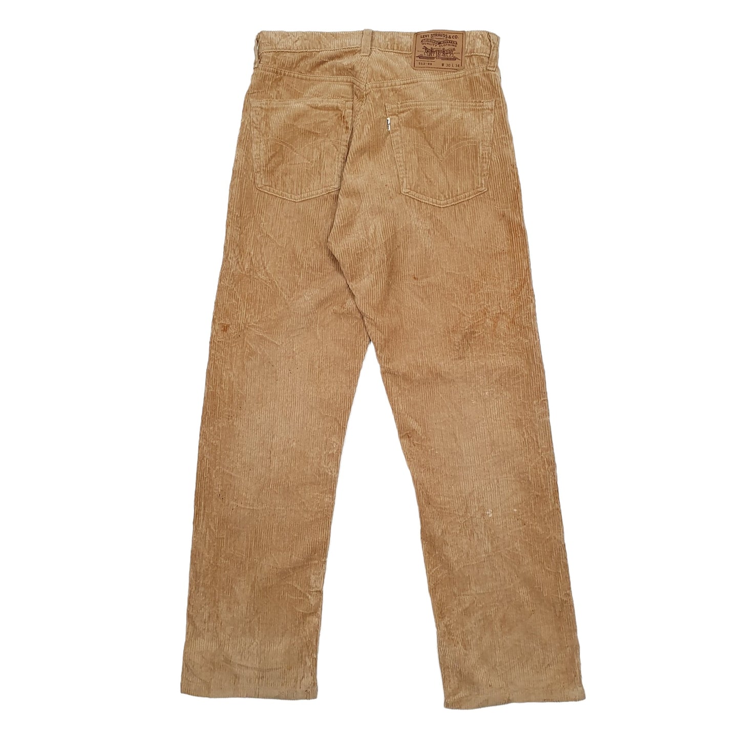 Mens Brown Levis  Corduroy Trousers