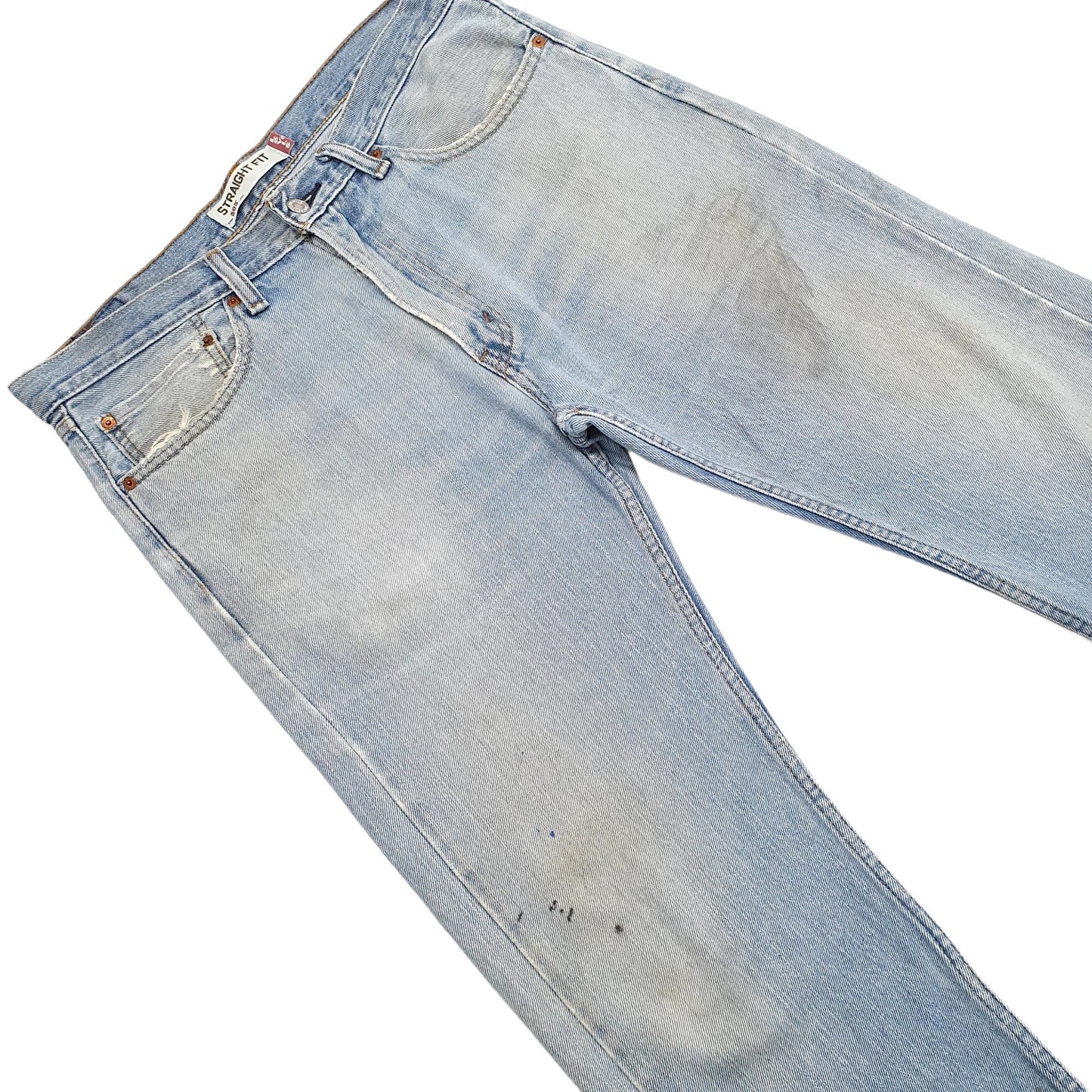 Mens Blue Levis  505 JeansW34 L32