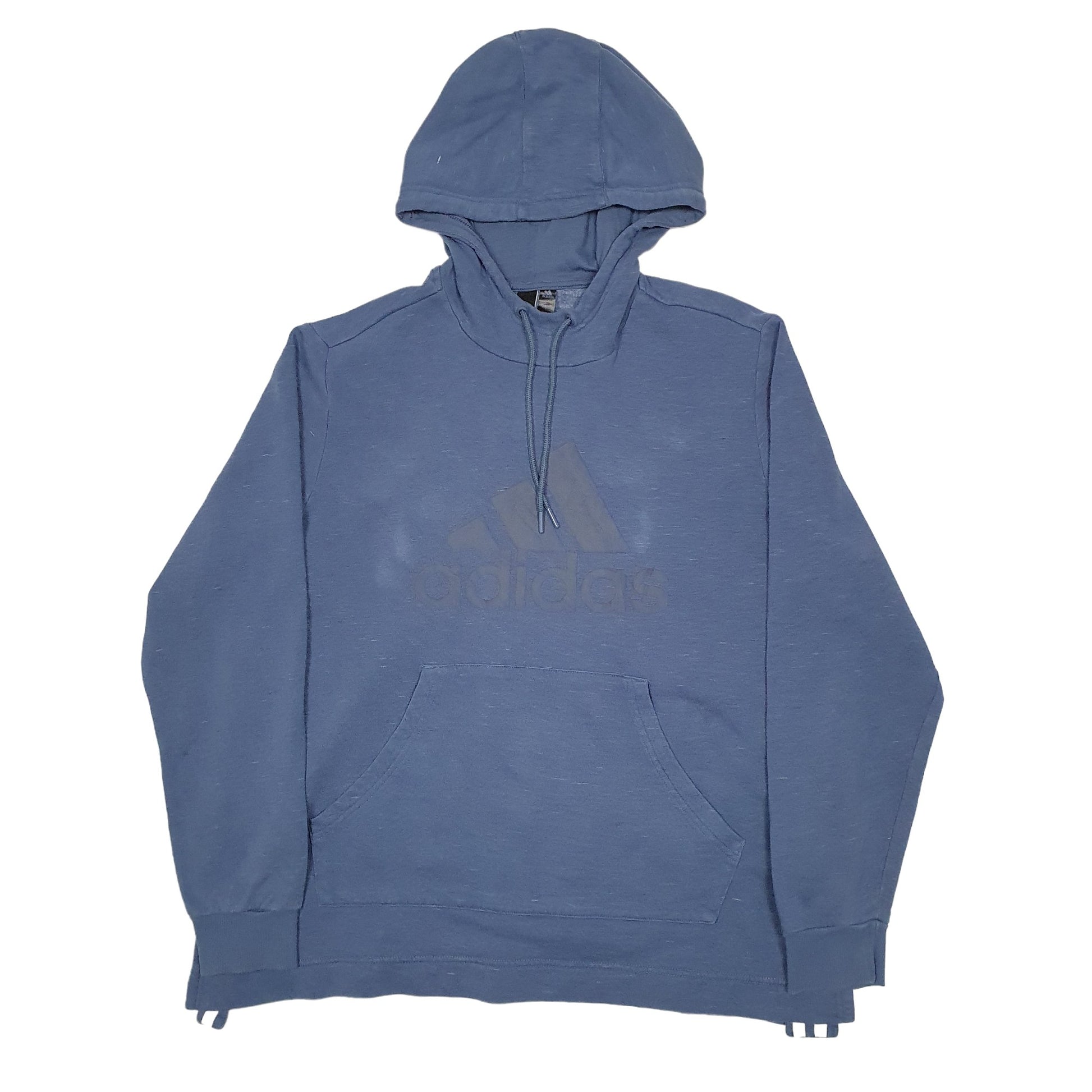 Mens Blue Adidas  Hoodie Jumper