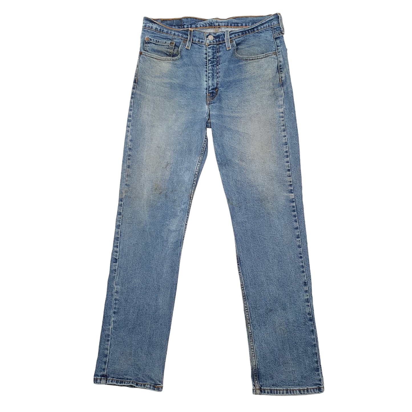 Levis 514 Straight Fit Jeans W34 L32 Blue