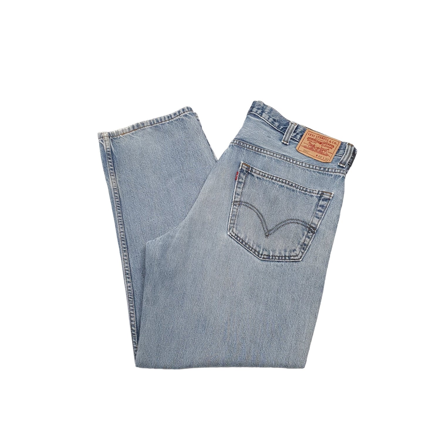 Levis 550 Relaxed Fit Jeans W40 L30 Blue