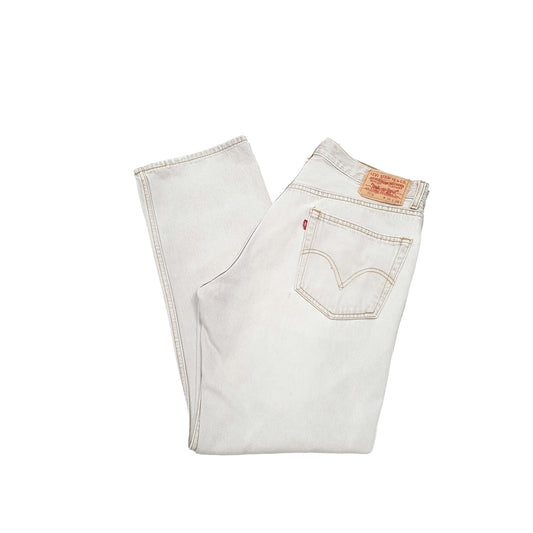 Levis 505 Regular Fit Jeans W34 L30 Grey