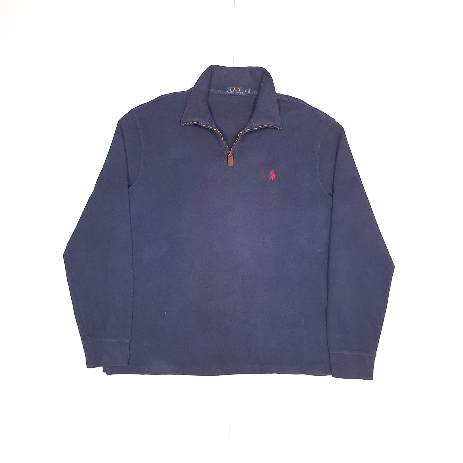 Navy Polo Ralph Lauren Quarter Zip Jumper