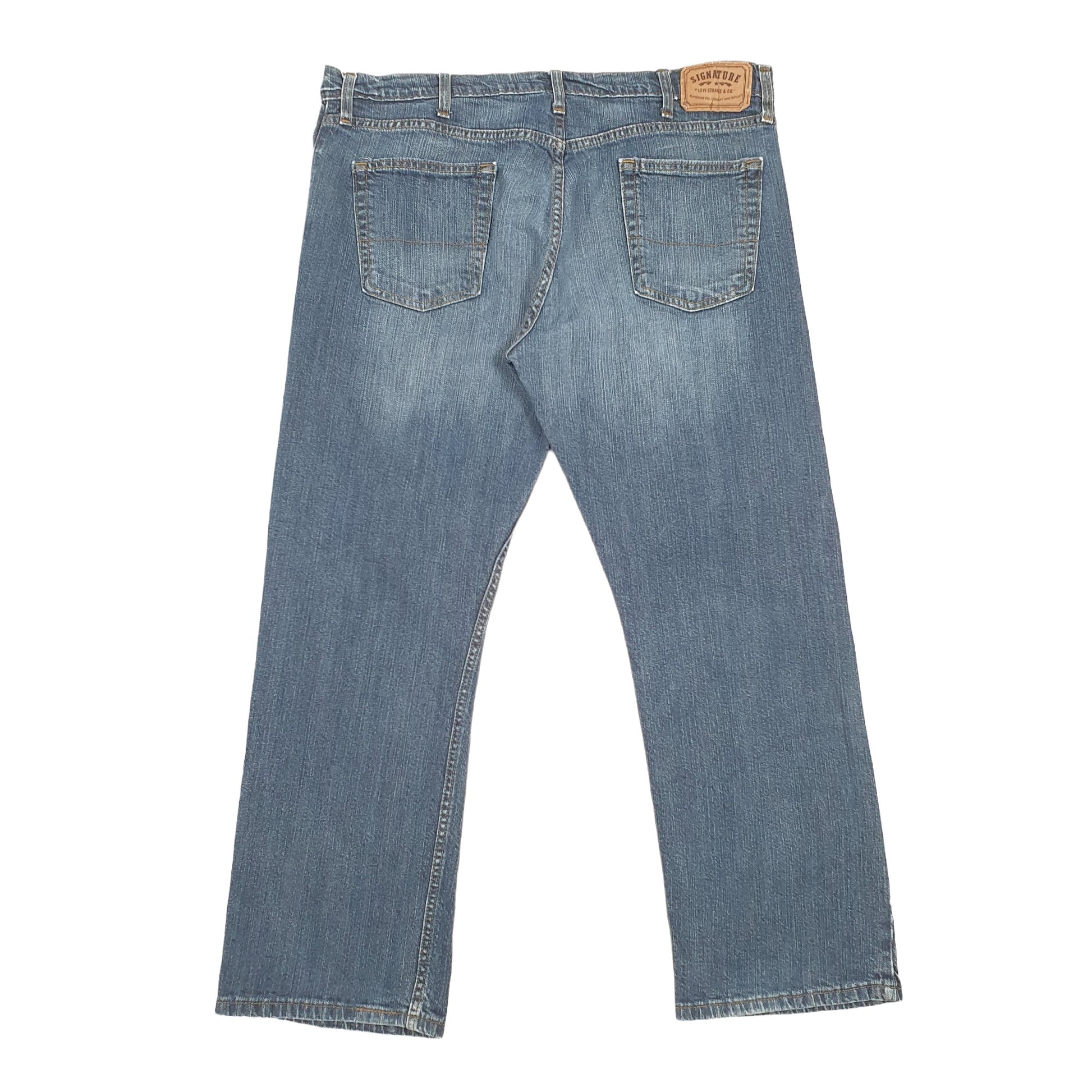 Levis Signature Straight Fit Jeans W40 L28 Blue