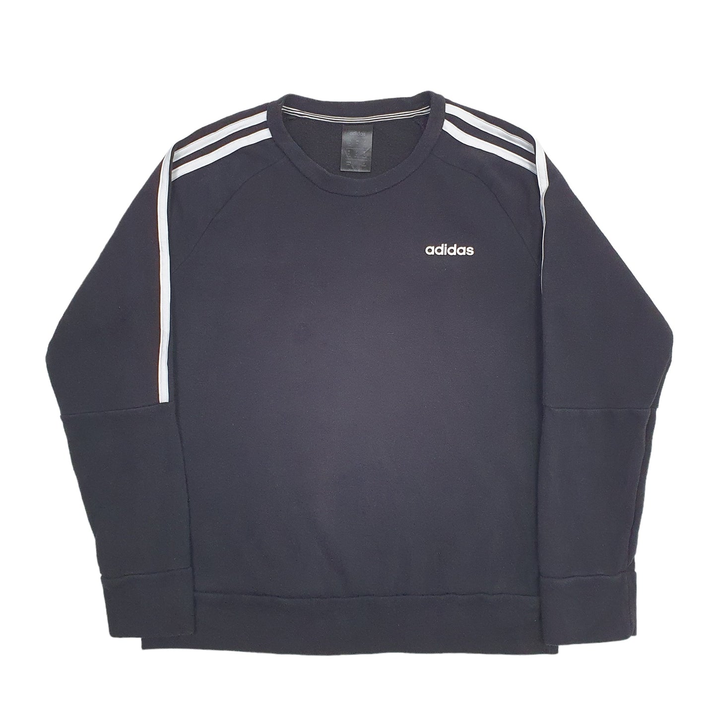 Mens Black Adidas  Crewneck Jumper