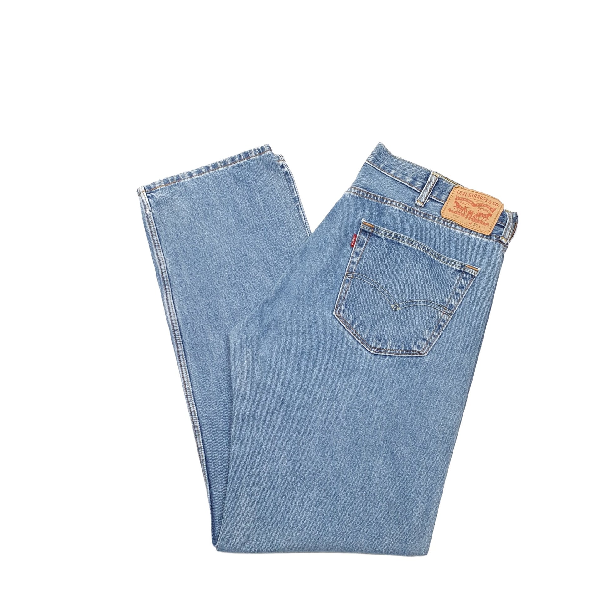 Levis 505 Regular Fit Jeans W38 L33 Blue