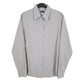 Armani Long Sleeve Regular Fit Striped Shirt Grey