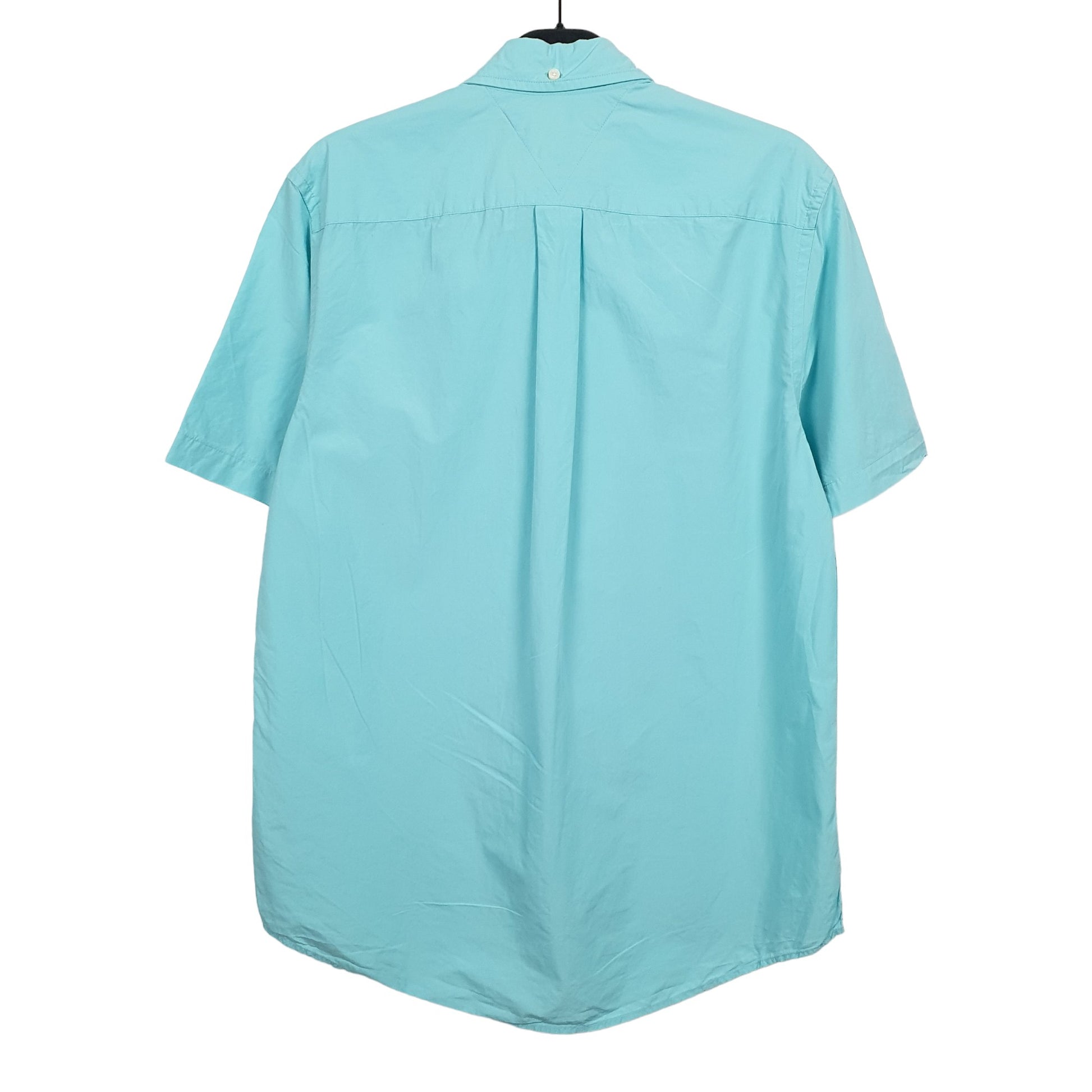 Mens Blue Tommy Hilfiger  Short Sleeve Shirt