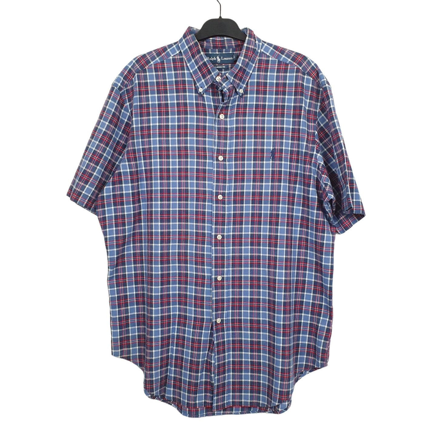 Mens Blue Ralph Lauren  Short Sleeve Shirt