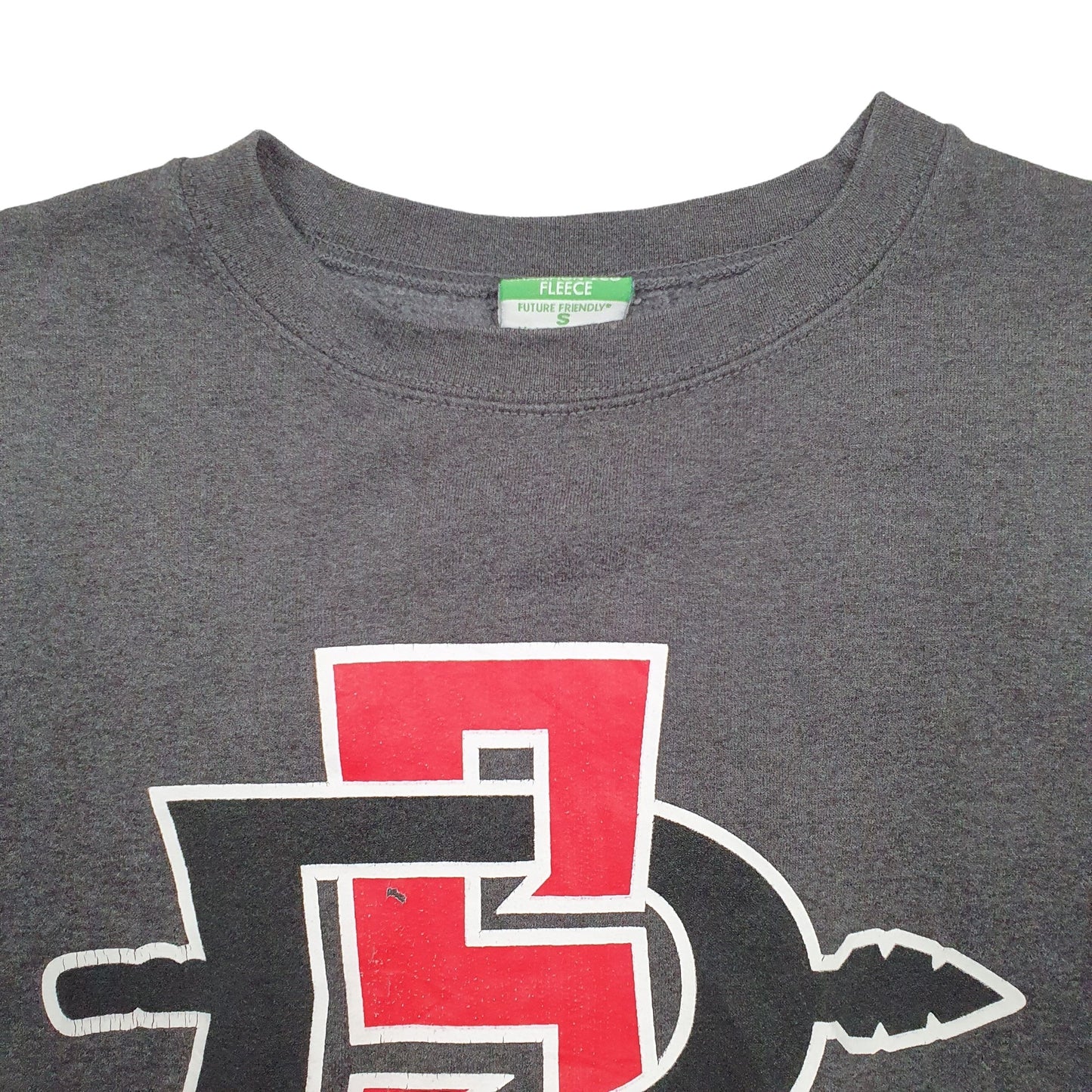 Mens Grey Champion San Diego State Crewneck Jumper