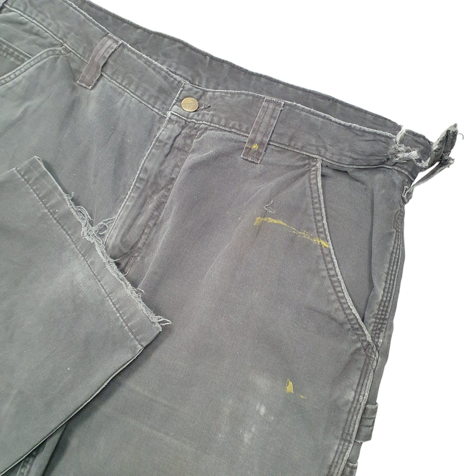 Mens Black Carhartt  Carpenter Trousers