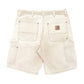 Mens Tan Carhartt Work Wear Riveted Carpenter Shorts