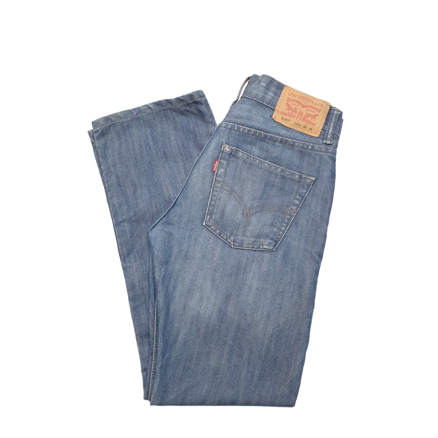 Levis 514 Straight Fit Jeans UK8 Blue