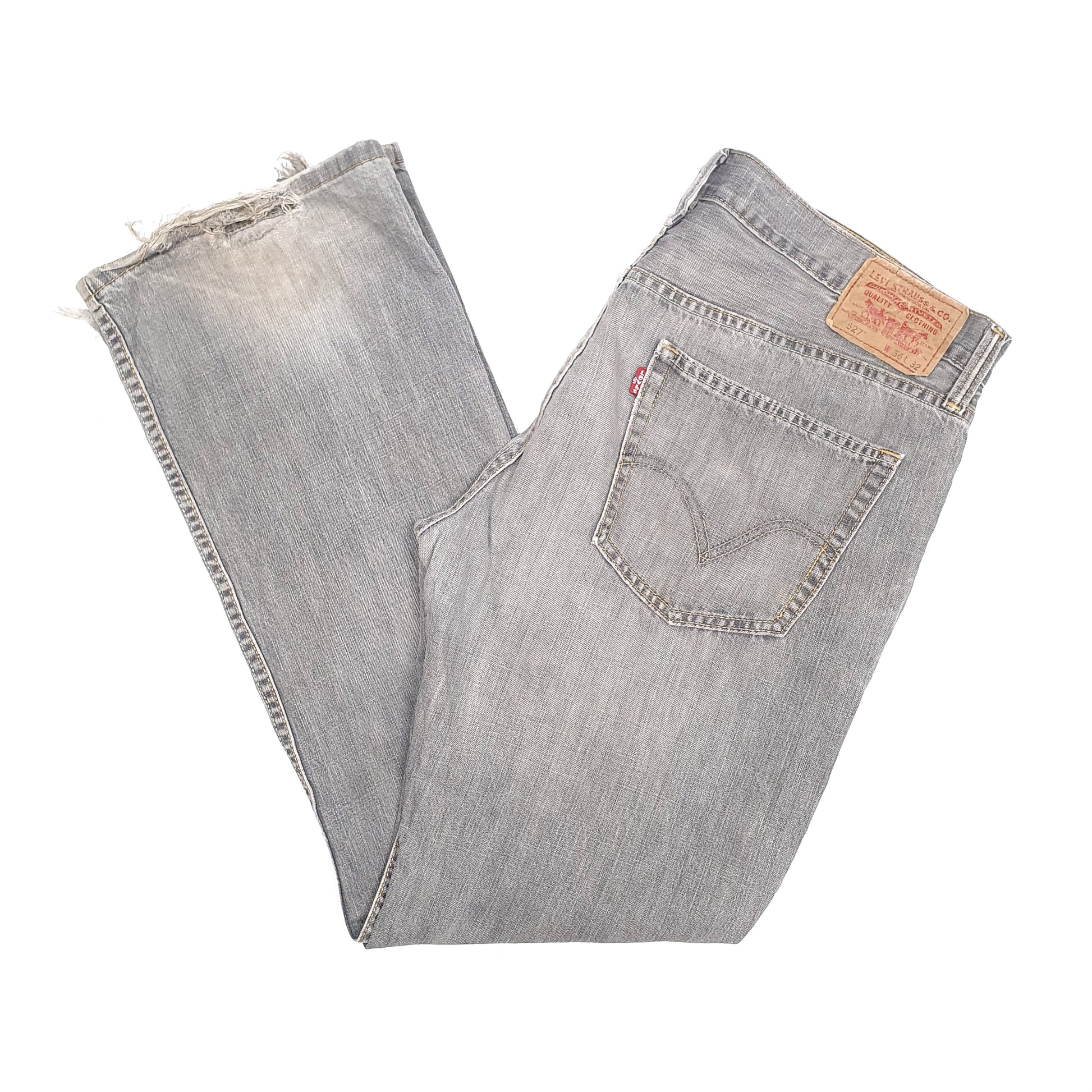 Grey Levis 527 Jeans