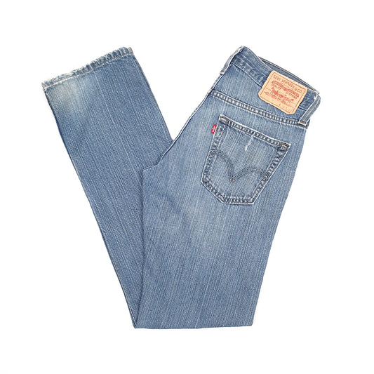 Levis 514 Straight Fit Jeans W30 L32 Blue