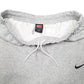 Mens Grey Nike Team Vintage 2000's Active Gym Workout Jogger Trousers