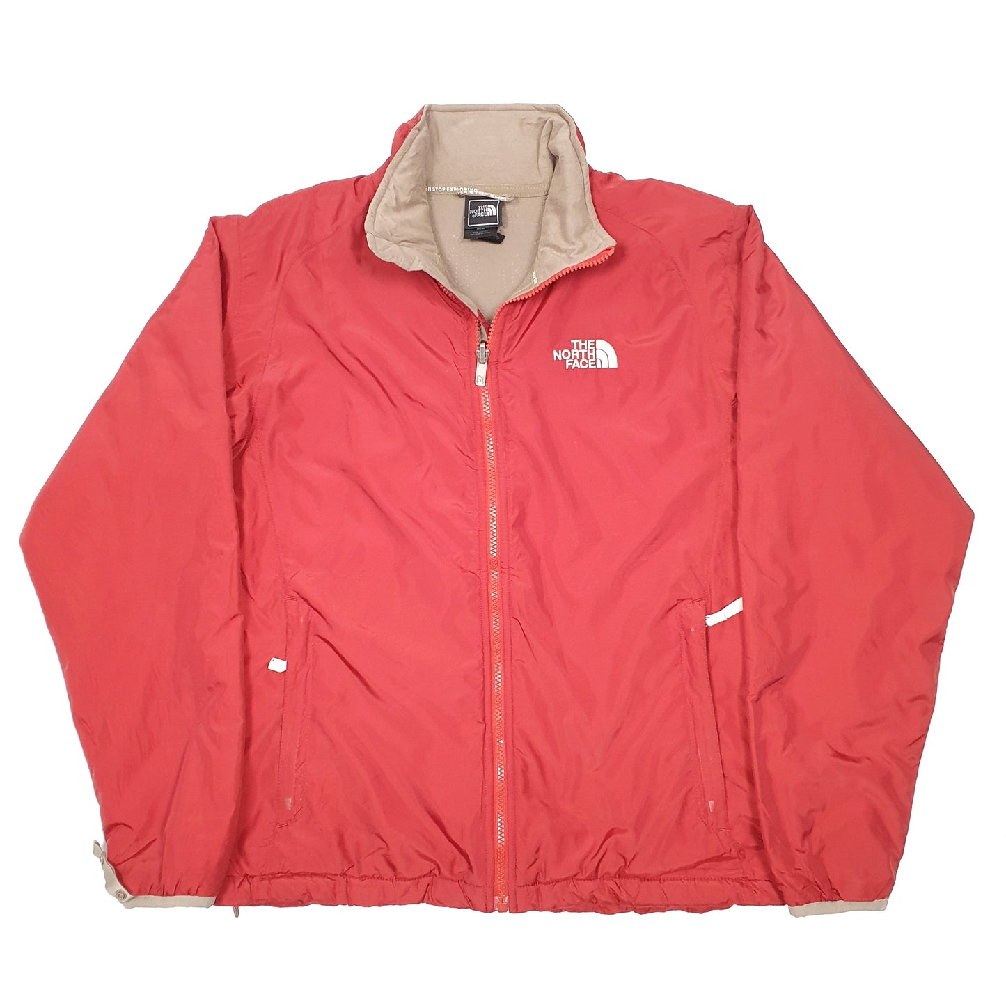 Womens Red The North Face  Hoodie Coat