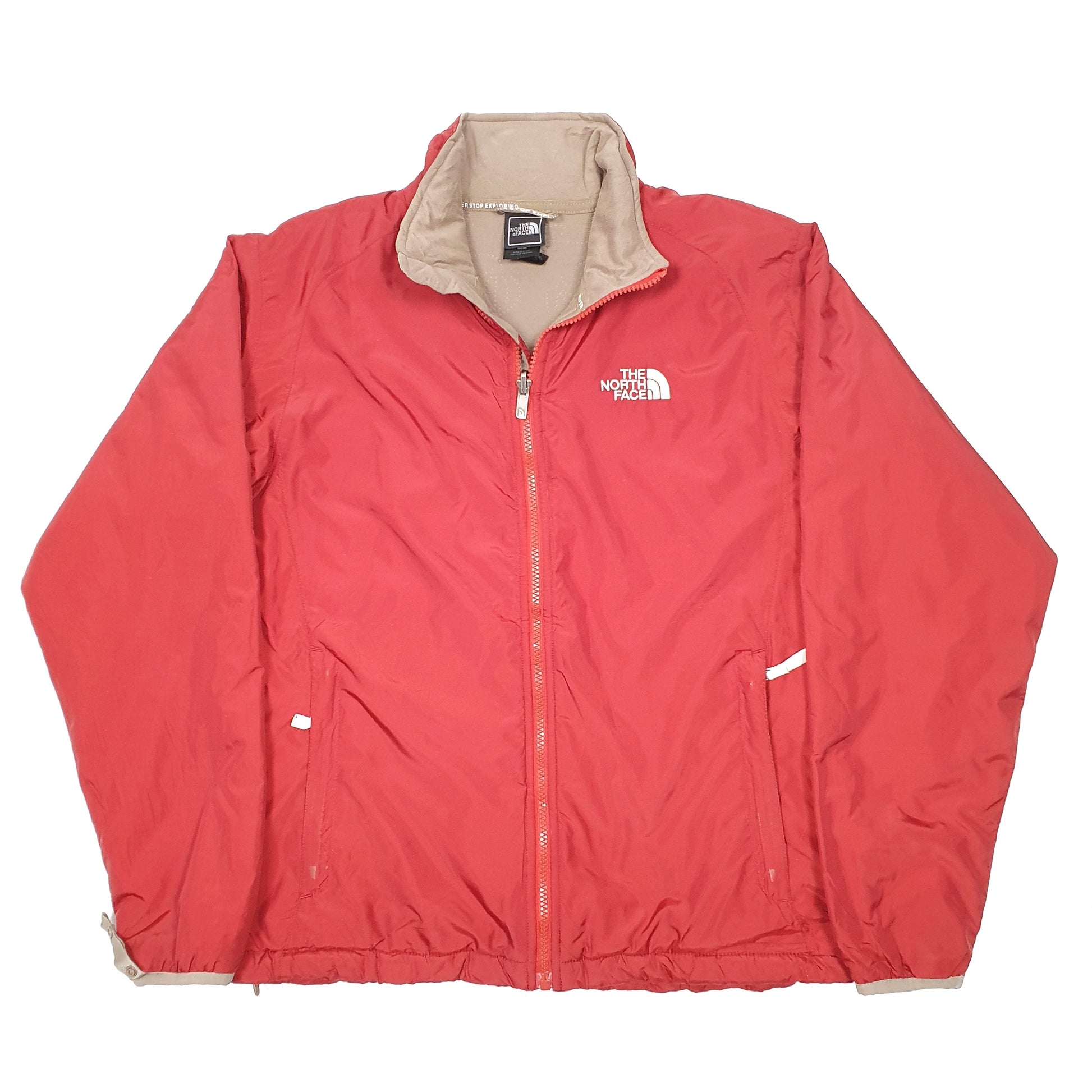 Womens Red The North Face  Hoodie Coat