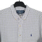 Ralph Lauren Short Sleeve Classic Fit Check Shirt White