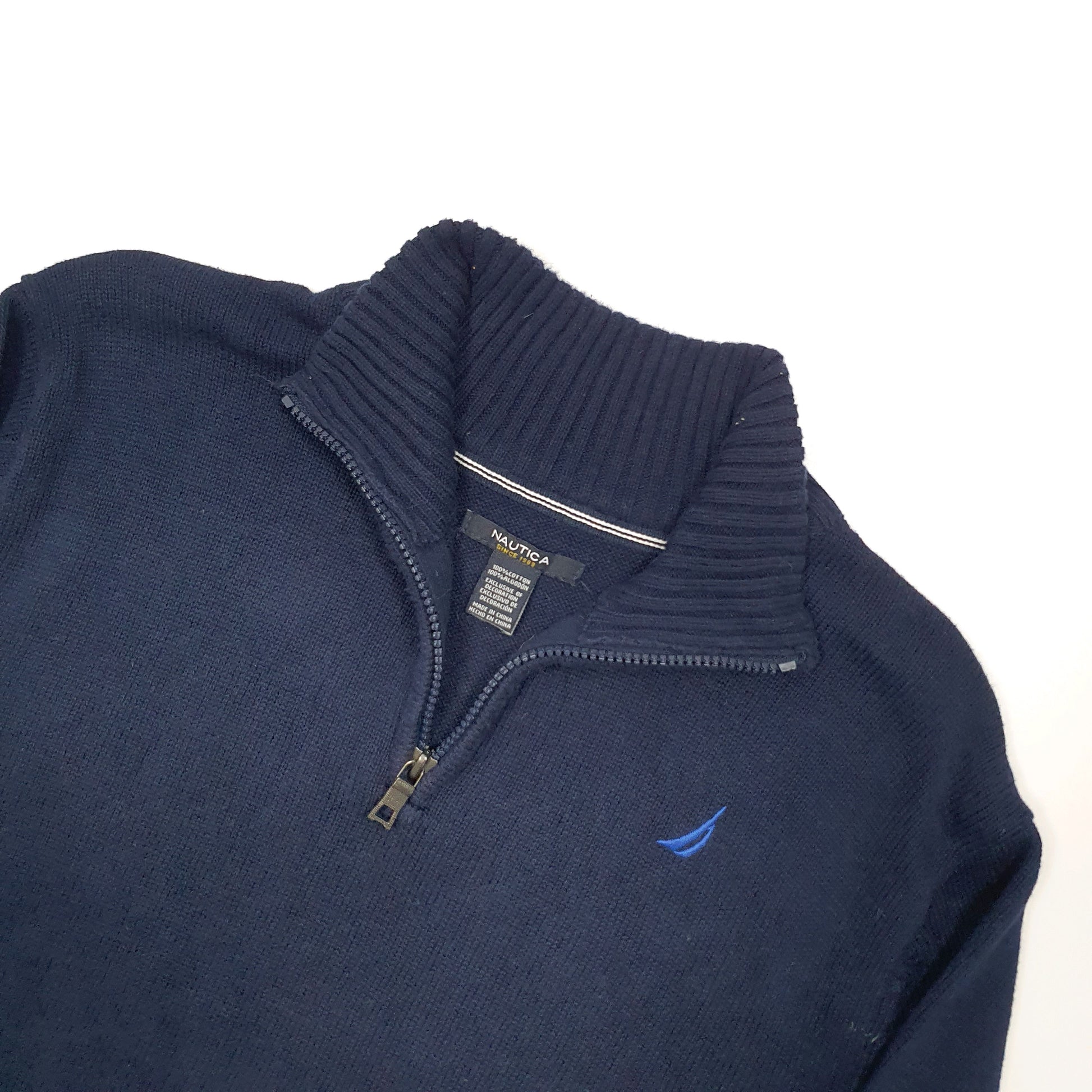 Nautica Quarter Zip S Navy