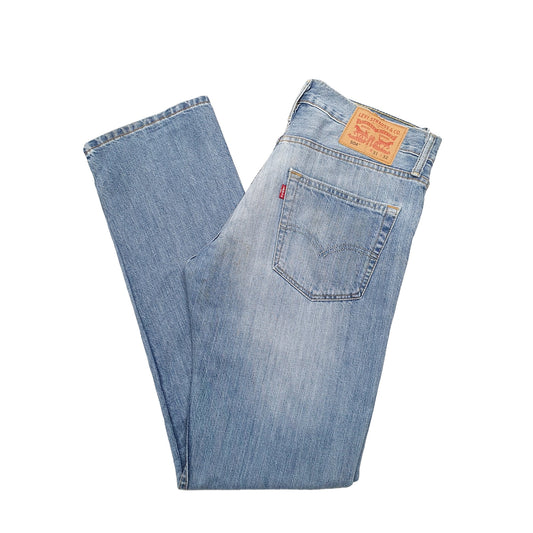 Mens Blue Levis 504 JeansW33 L32
