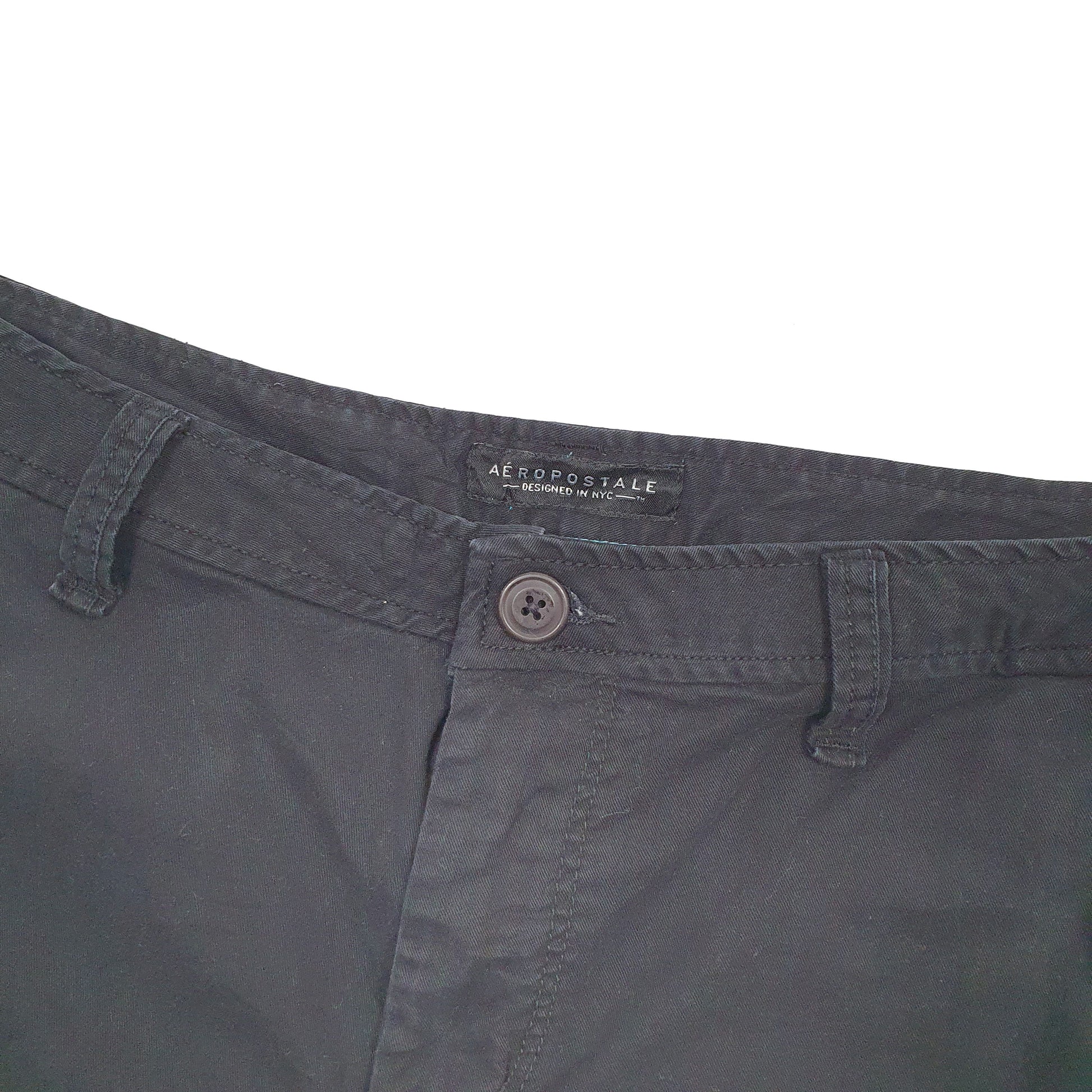 Mens Black Aeropostale  Cargo Shorts