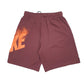 Nike Dri Fit Burgundy Sport Shorts W32 Burgundy