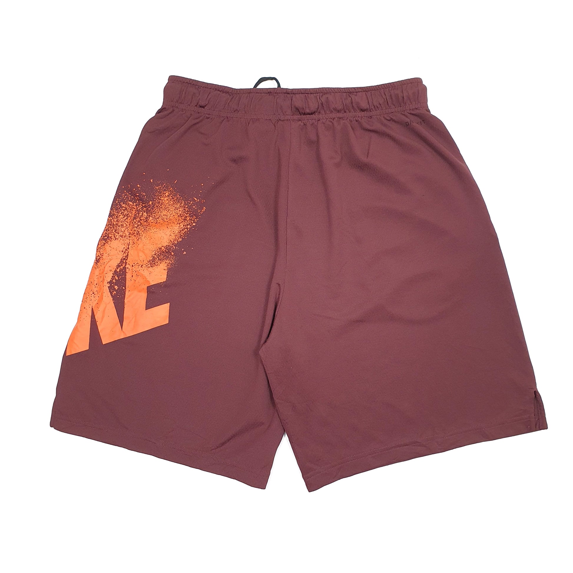 Nike Dri Fit Burgundy Sport Shorts W32 Burgundy