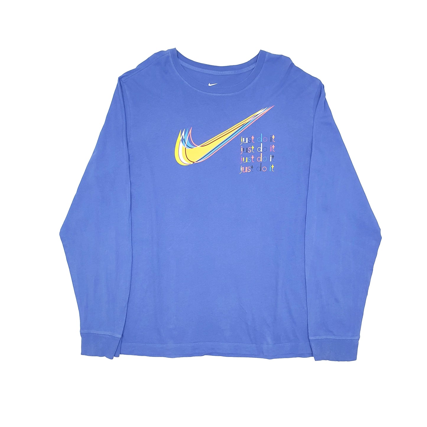 Nike Long Sleeve T Shirt Blue