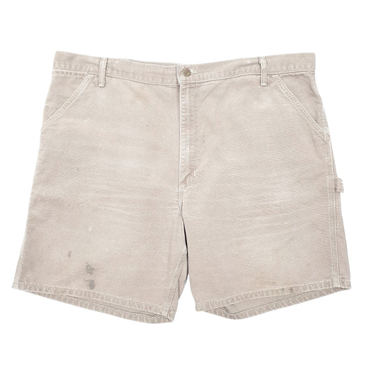 Mens Brown Carhartt Union Made In USA Work Carpenter Shorts