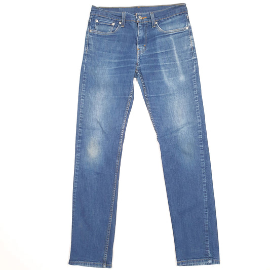 Levis 511 Slim Fit Jeans W30 L30 Blue