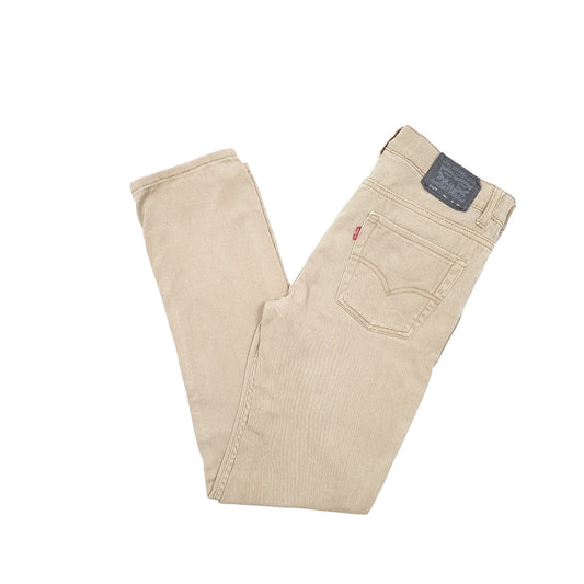 Levis 510 Skinny Fit Jeans W29 L29 Beige