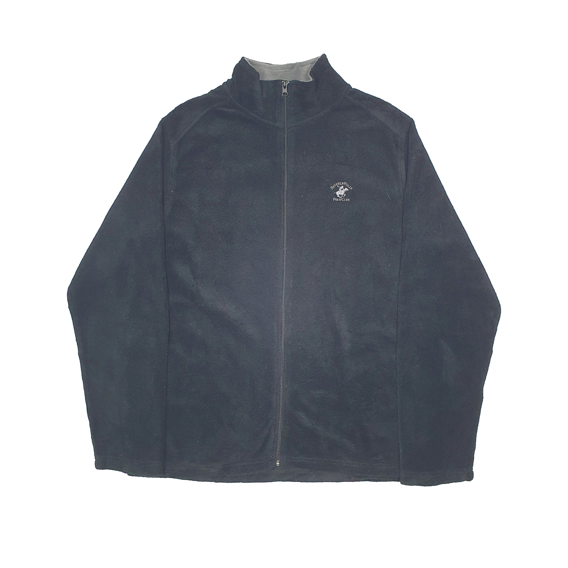 Beverly Hills Polo Club Full Zip Fleece M Black
