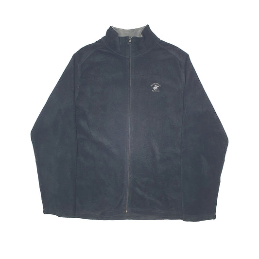 Beverly Hills Polo Club Full Zip Fleece M Black