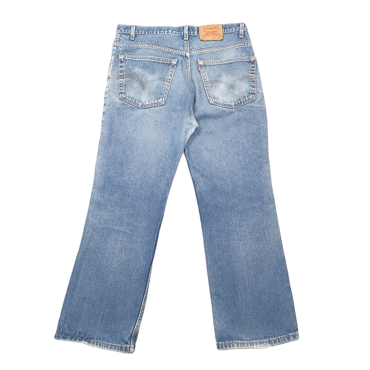 Levis 517 Bootcut Fit Jeans W36 L29 Blue