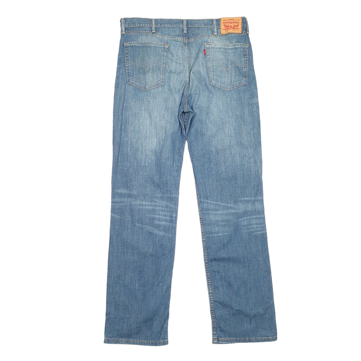Levis 514 Straight Fit Jeans W38 L34 Blue