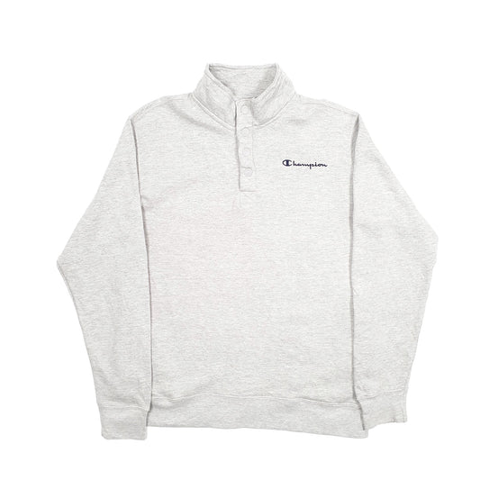 Champion Quarter Zip M Grey