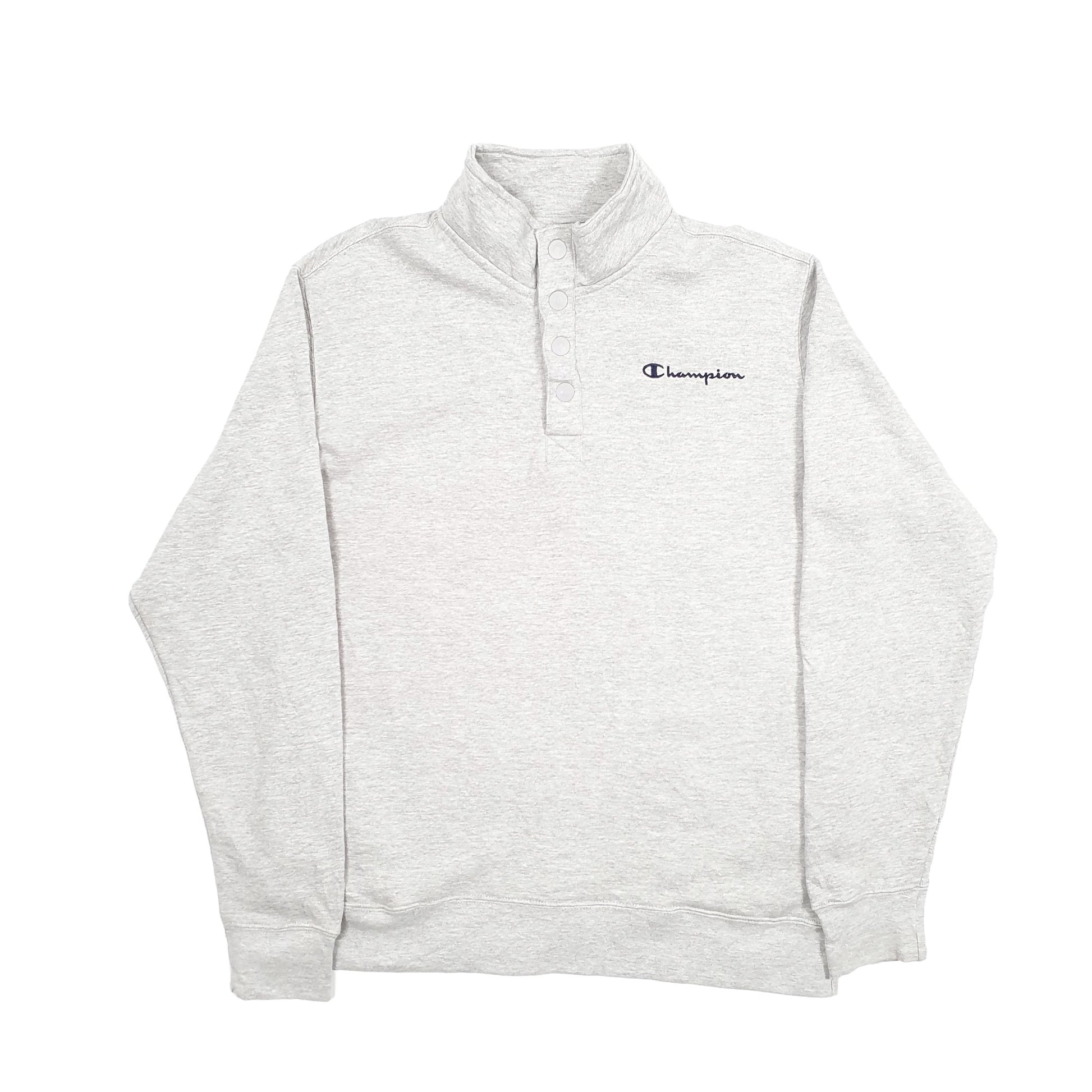 Champion Quarter Zip M Grey