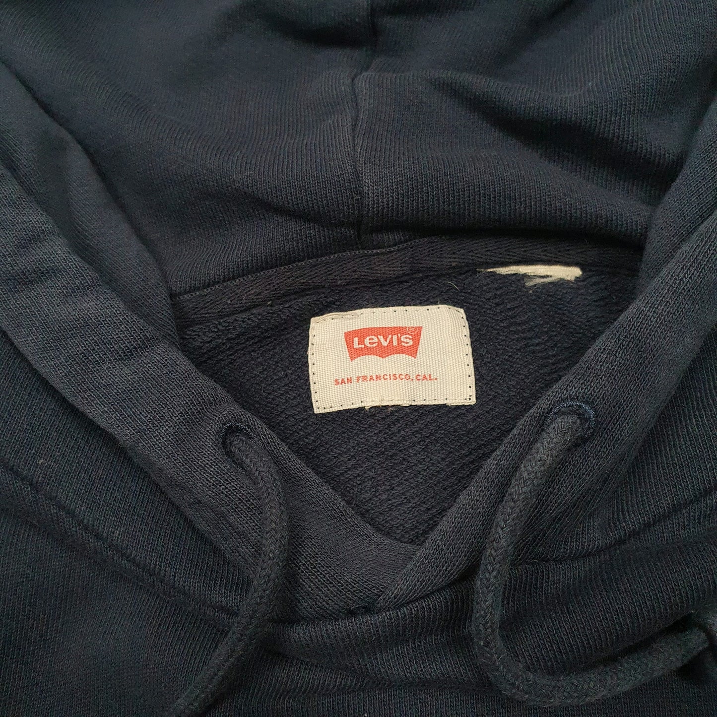 Mens Navy Levis  Hoodie Jumper