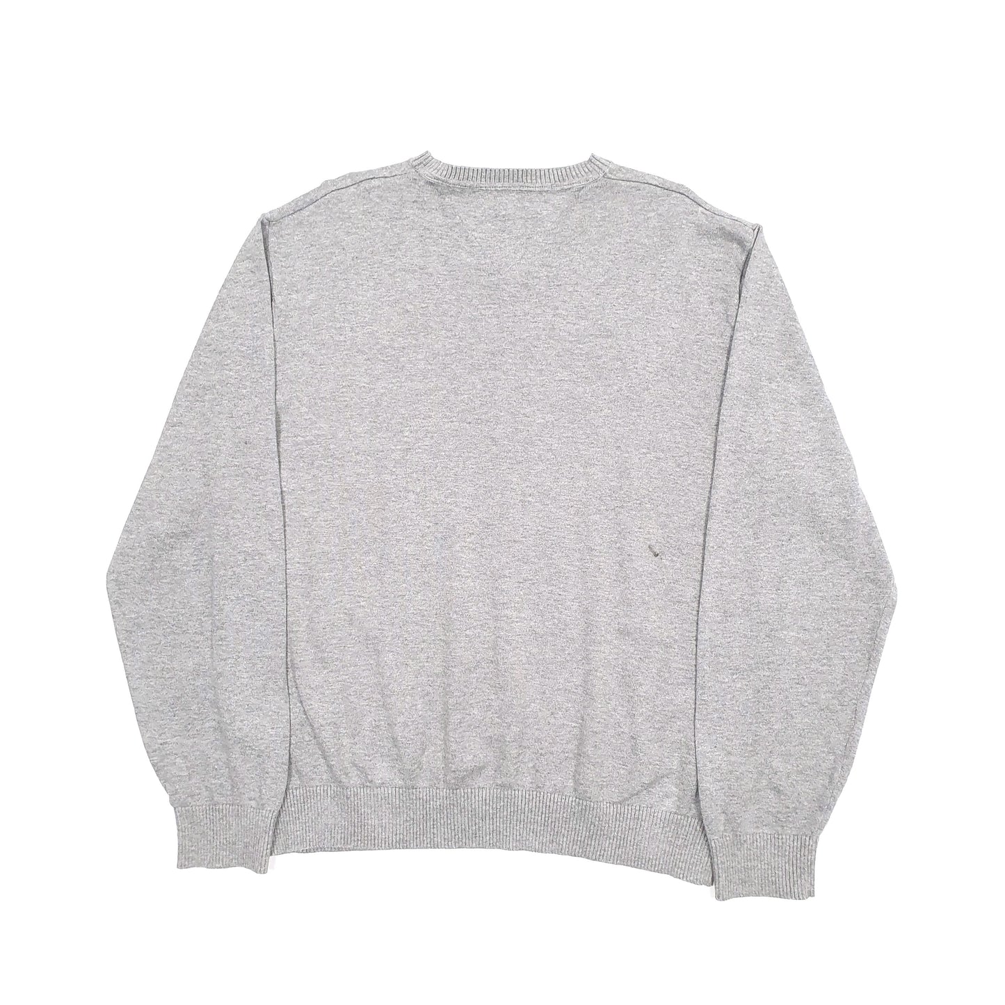 Mens Grey Tommy Hilfiger  Crewneck Jumper