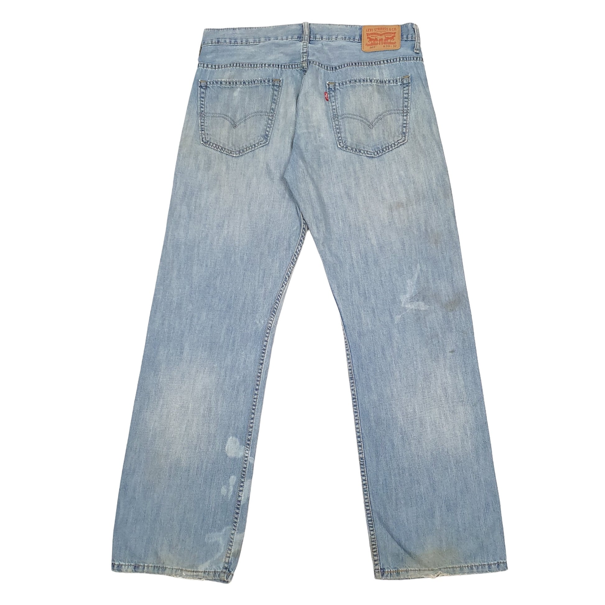 Mens Blue Levis  569 JeansW36 L32