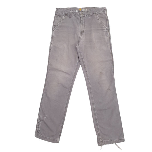 Mens Grey Carhartt  Carpenter Trousers