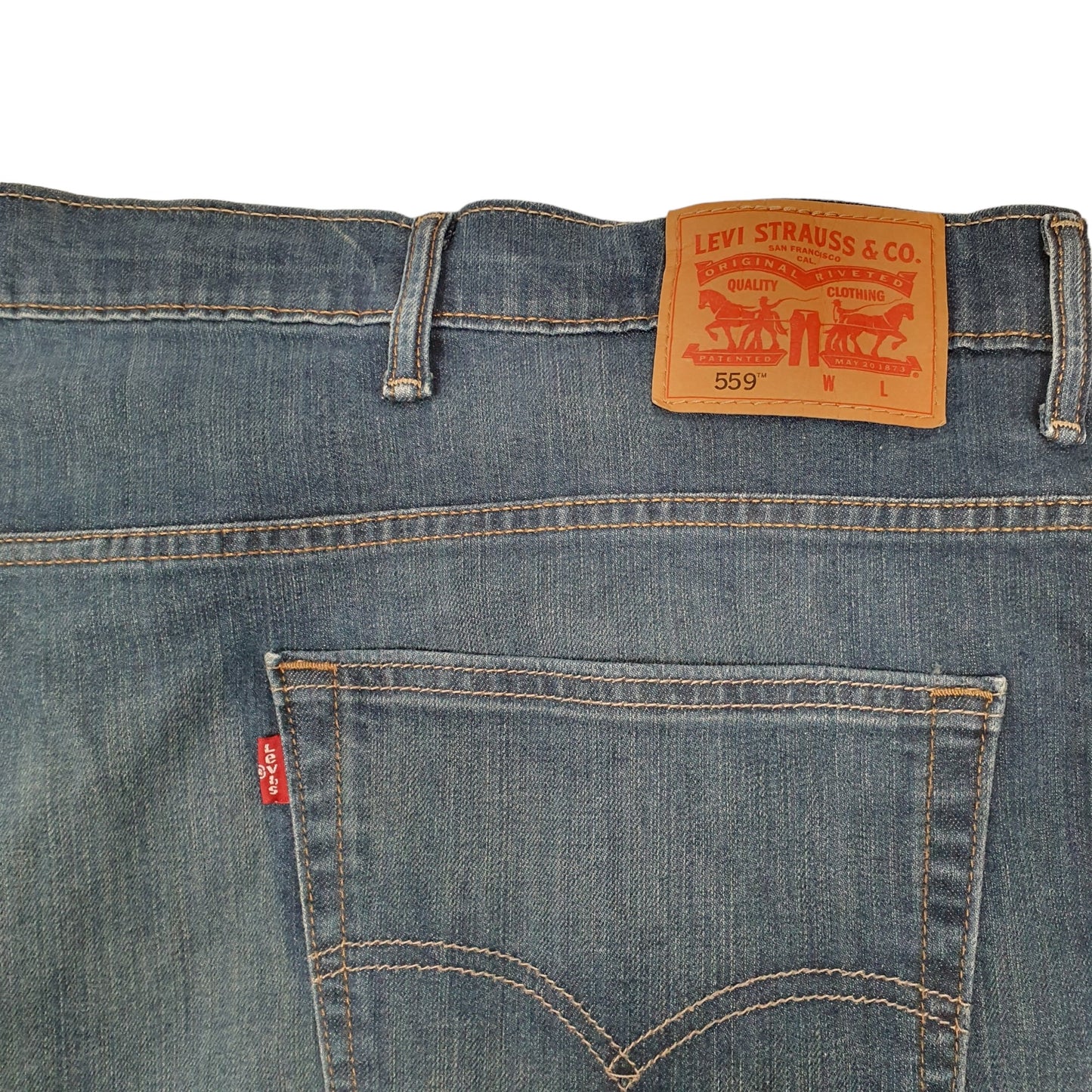 Levis 559 Relaxed Fit Jeans W56 L30 Blue